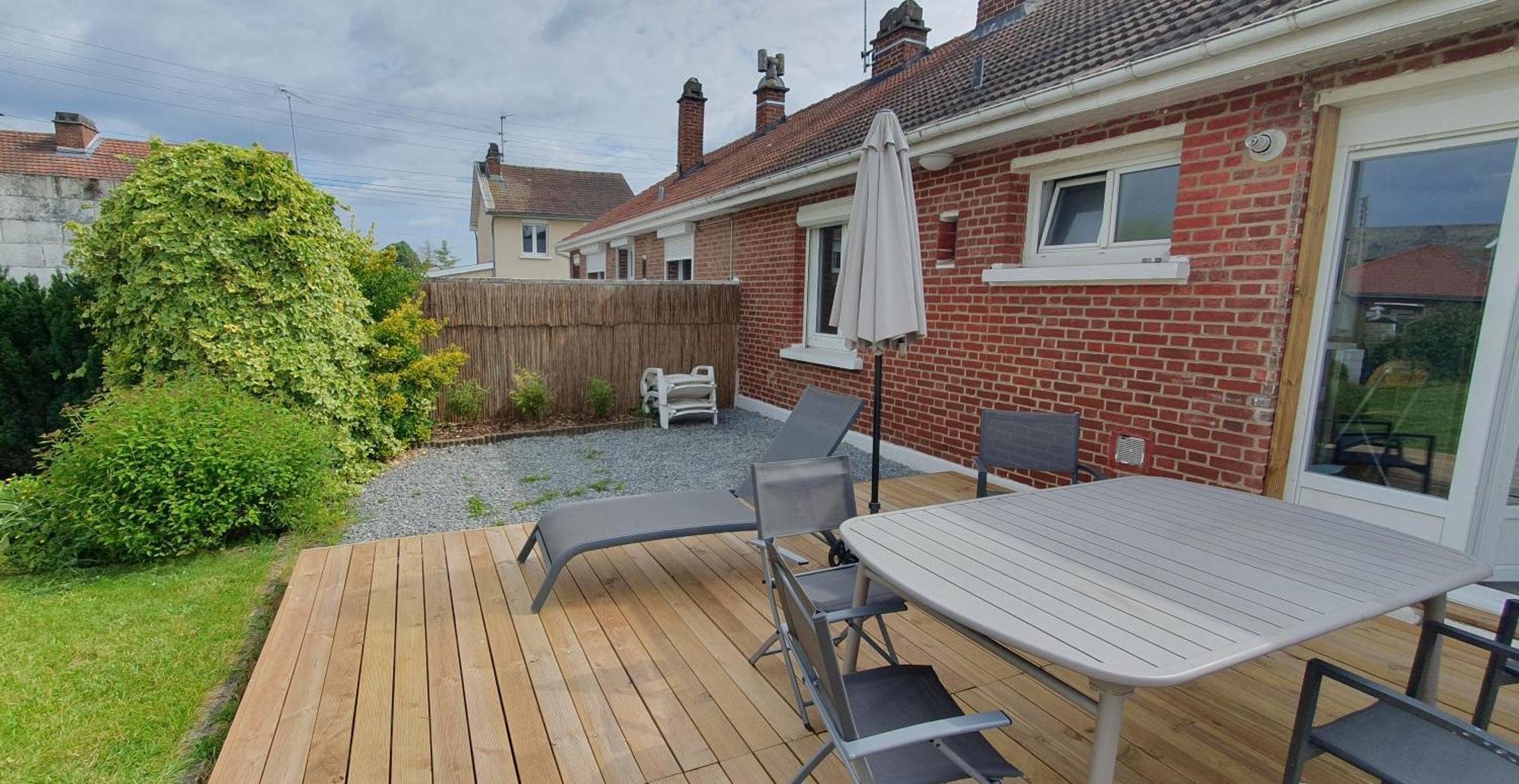 Maison Confortable, Terrasse Et Jardin A アミアン エクステリア 写真